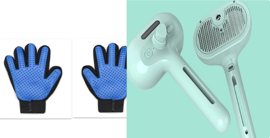 Self-Cleaning Mist Spray Pet Grooming Brush