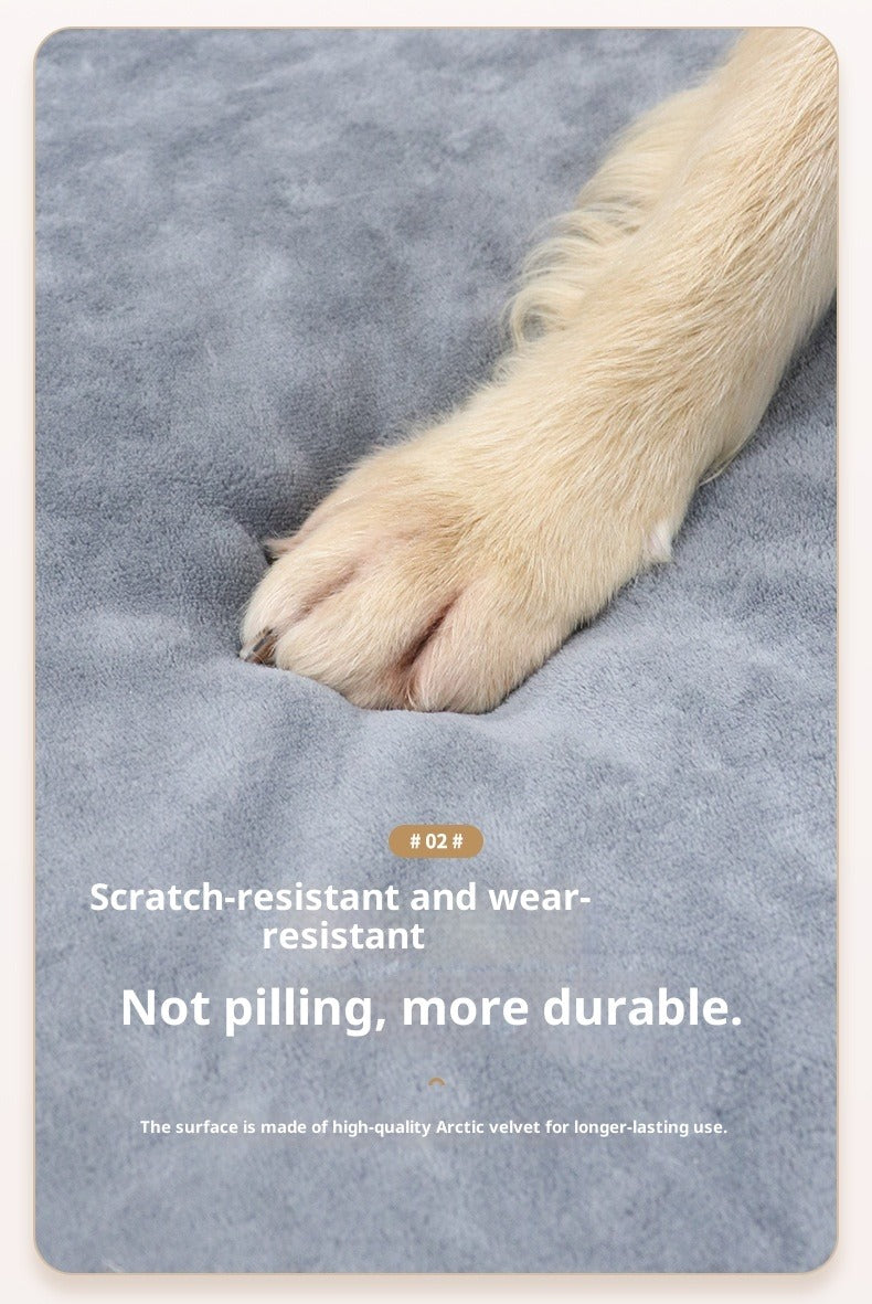 Detachable All-Season Pet Bed Mat