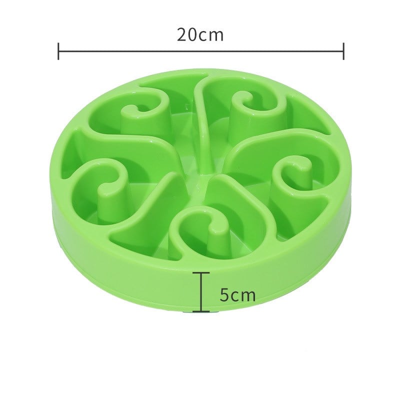 Pet Choking Prevention Dog Food Bowl for Safe Feeding