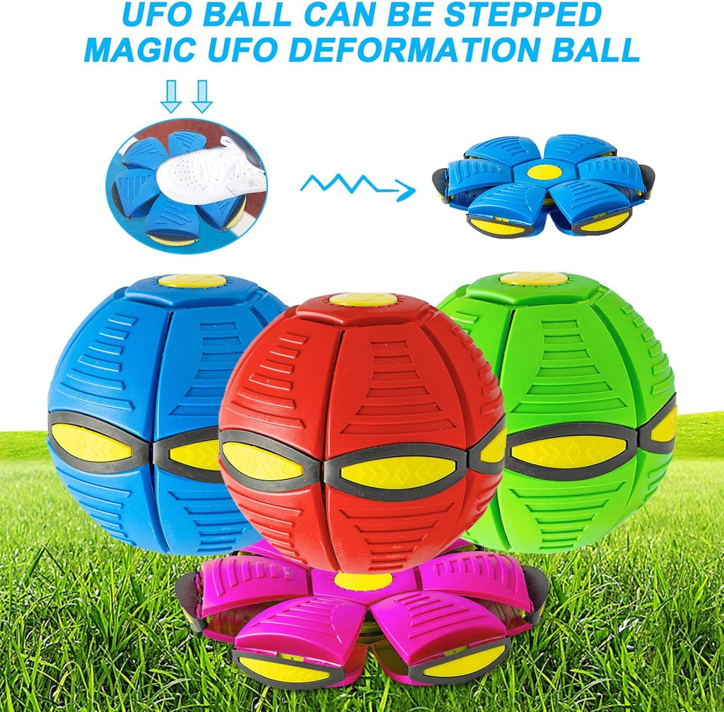 Flying Saucer Ball Pet Toy