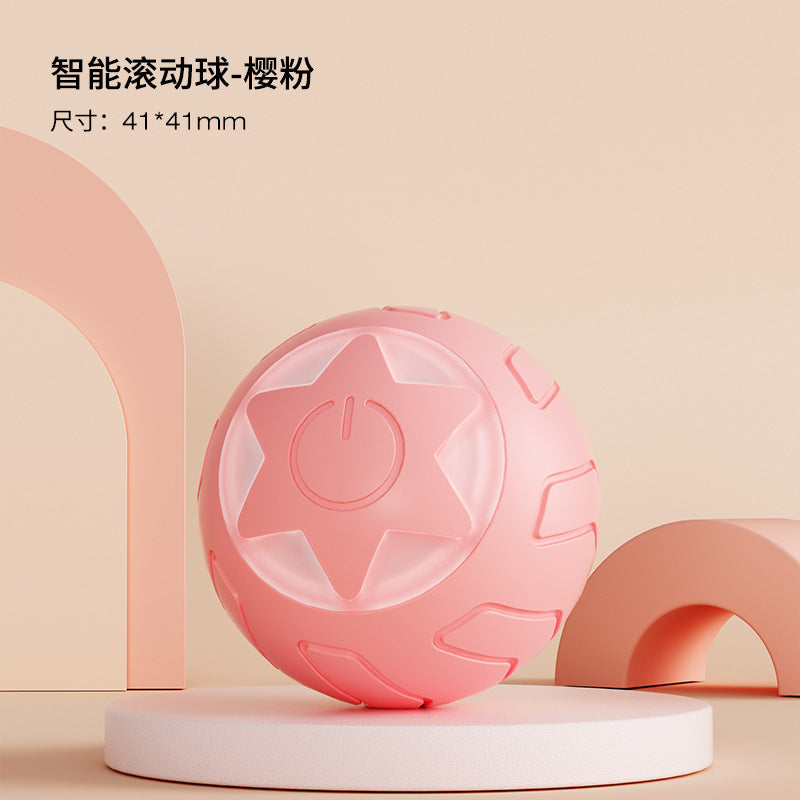 Electric Rechargeable Cat Toy Ball with Smart Features