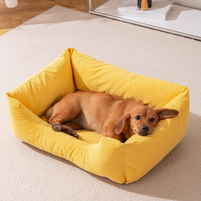 Scratch Resistant Removable Washable Pet Bed