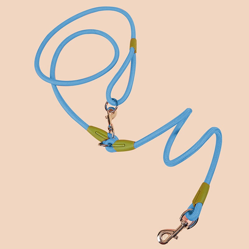Towing Rope for Walking Dogs with Bite-Proof Chain