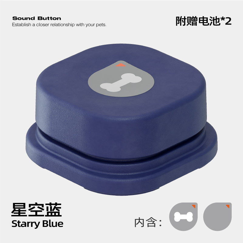 Pet Communication Button for Interactive Dog Training