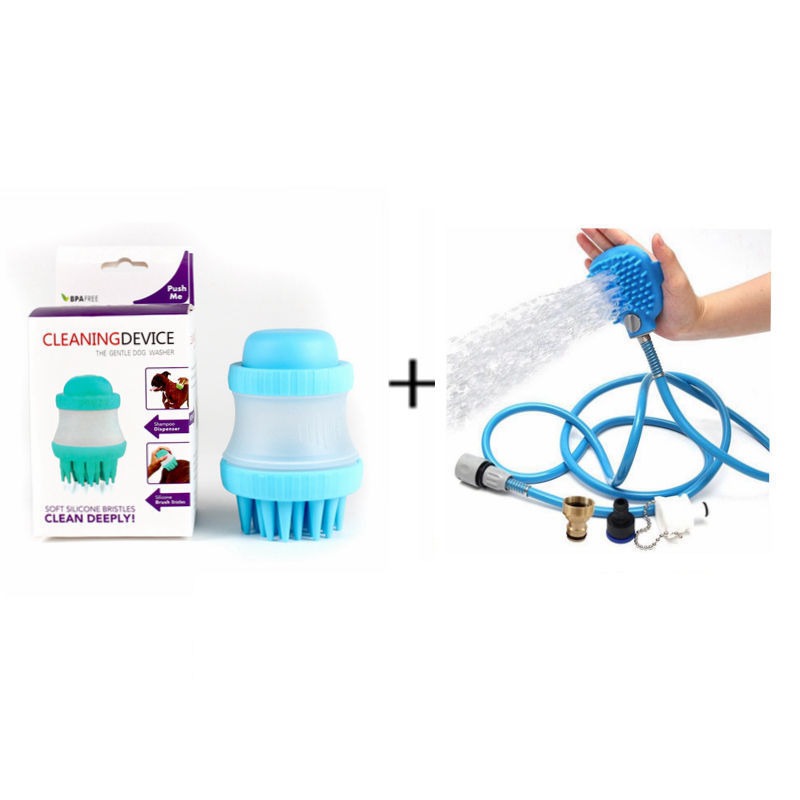 Pet Bath Shower Brush