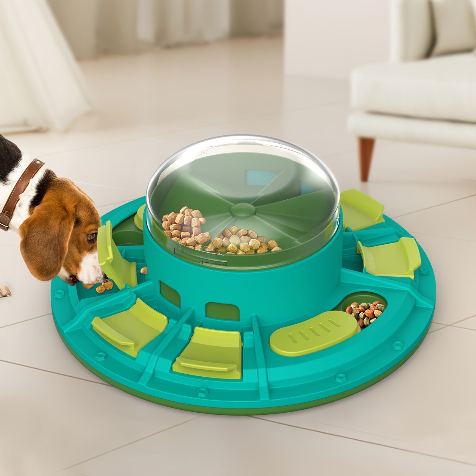 Interactive Dog Puzzle Slow Feeder Toy