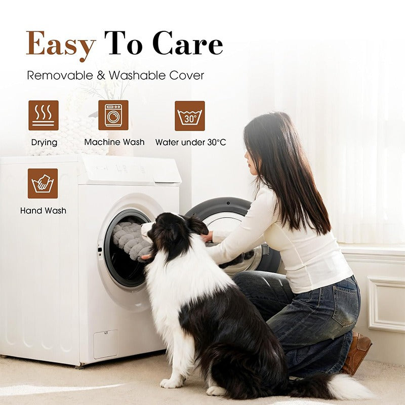 All-Season Washable Non-Slip Dog Bed Mat