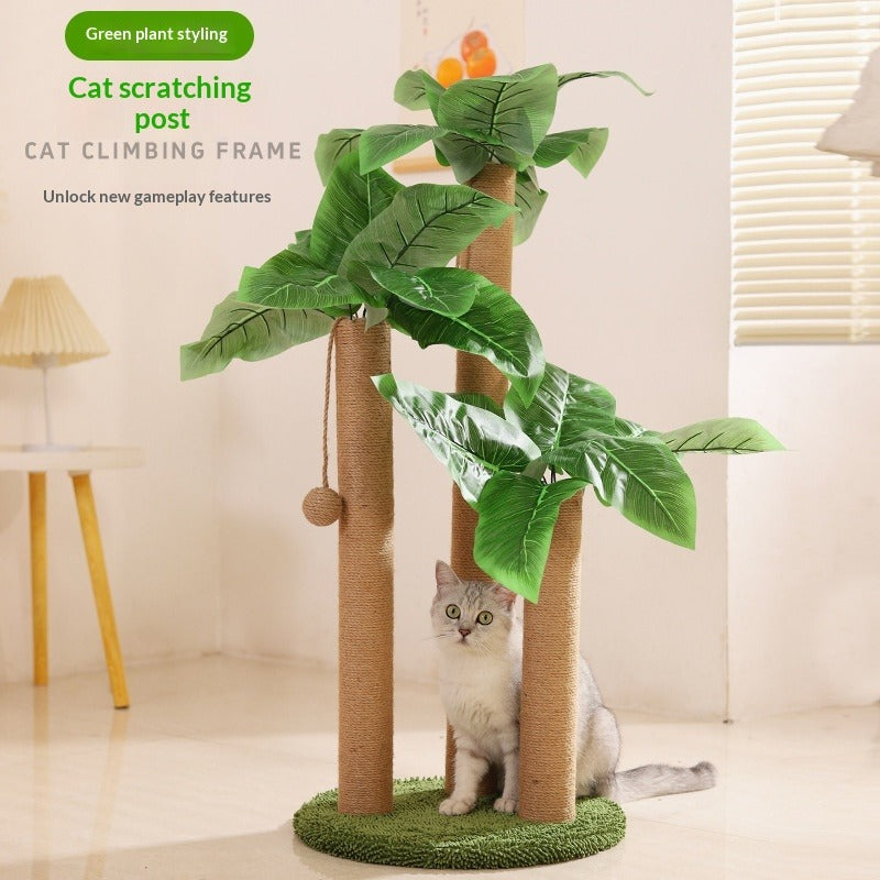 Coconut Tree Cat Climbing Tower