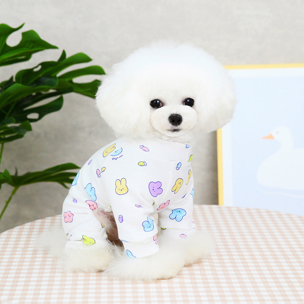 Cotton Four-Legged Dog Clothes for Home Use
