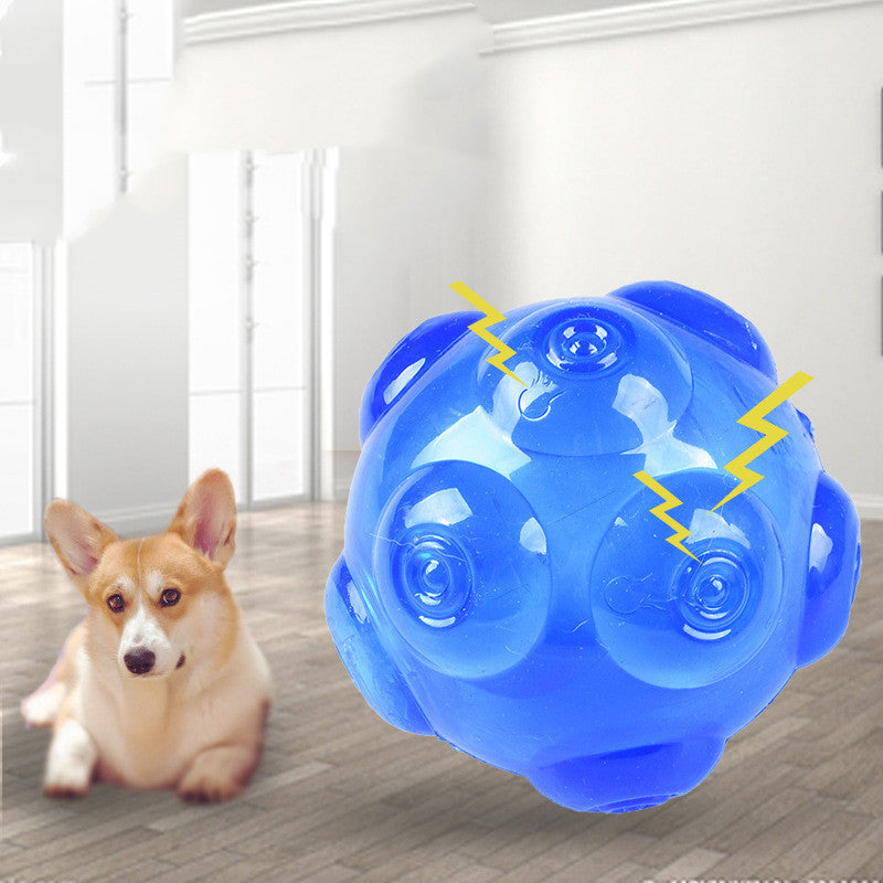 Golden Retriever Elastic Toy Ball for Molar Bite Resistance