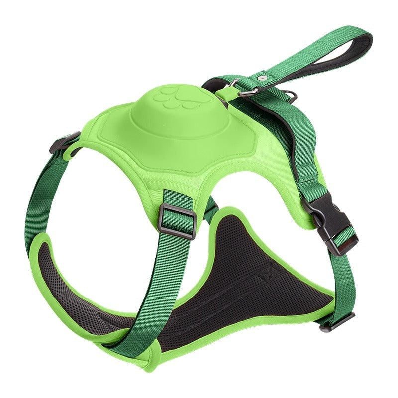 Dog Harness with Retractable Leash