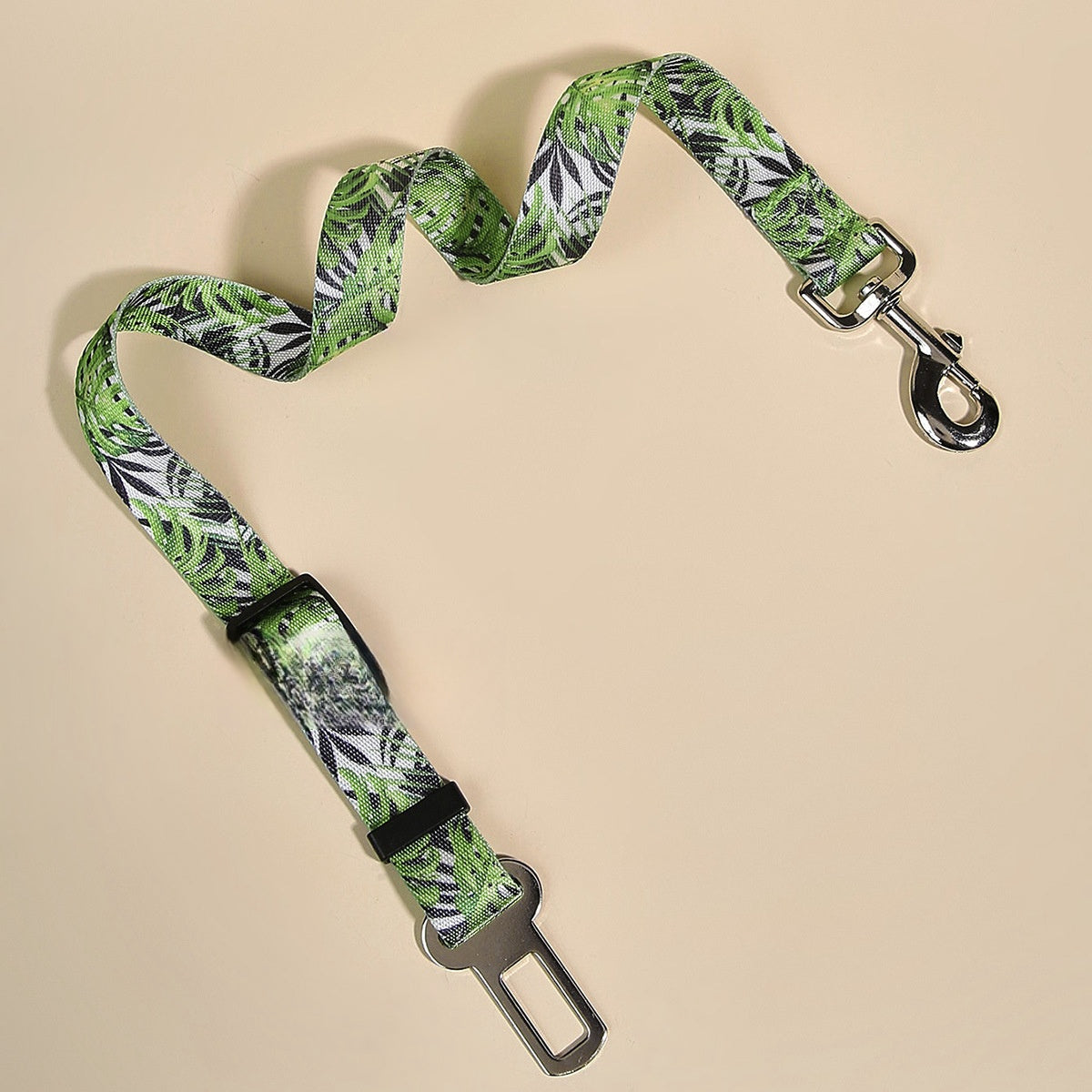 Nylon Dog Car Seat Belt with Hand Holding Rope