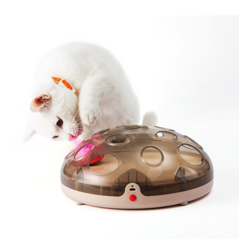 Electric Cat Toy Spinner with Magnetic Levitation