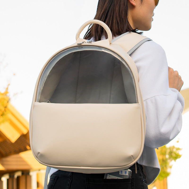 Transparent High-Quality Pet Backpack for Cats and Dogs