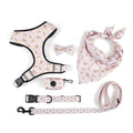Dog Leash Harness with Bow for Pets