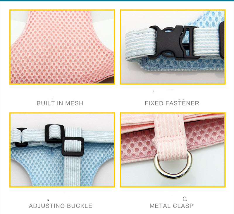 Japanese Style Cat Harness and Leash Set for Cats