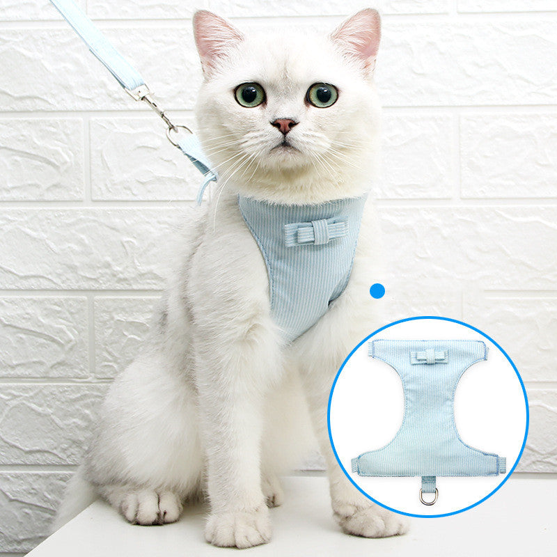 Japanese Style Cat Harness and Leash Set for Cats