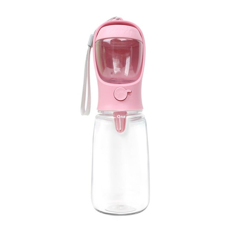 Dog Travel Drinking Cup Portable 2-in-1
