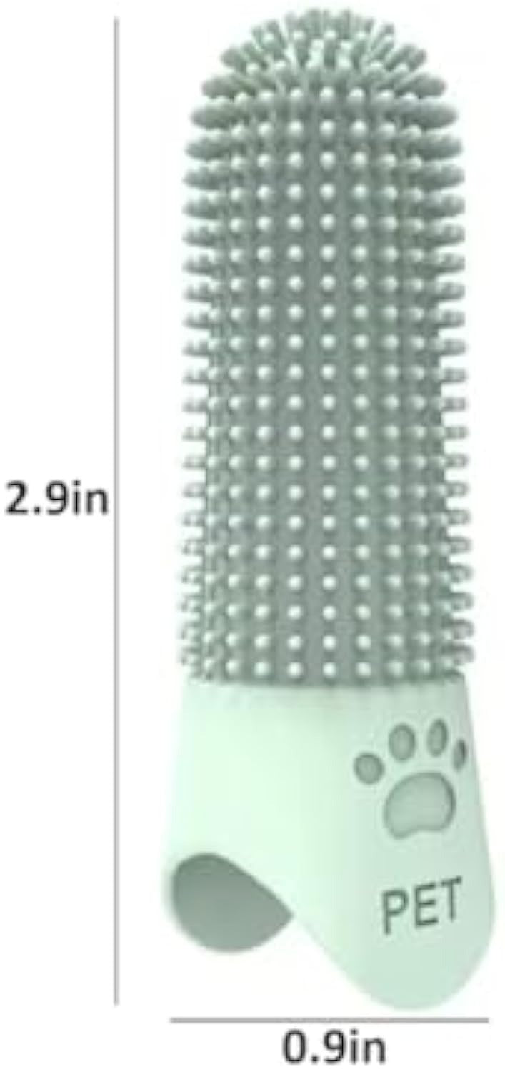 360° Pet Finger Toothbrush for Dogs