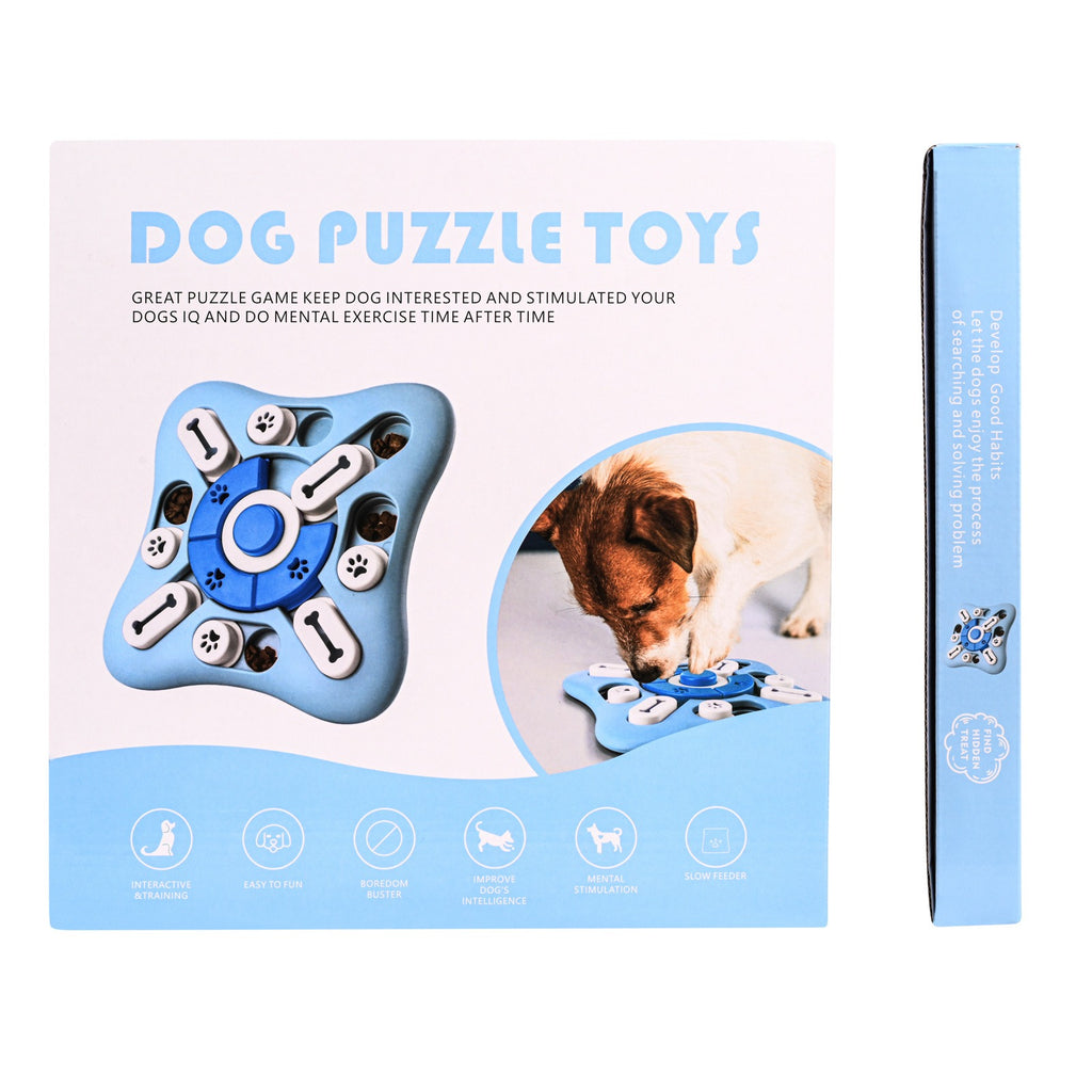 Pet Puzzle Slow Feed Dog Toy with Sound