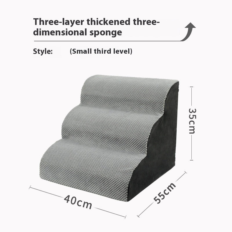 Small Dog Wave Stairs