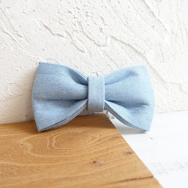 MUTTCO Double Layer Pet Bow Tie Accessories UBT-034