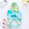 Tie-Dyed Cat Apparel for Autumn and Winter