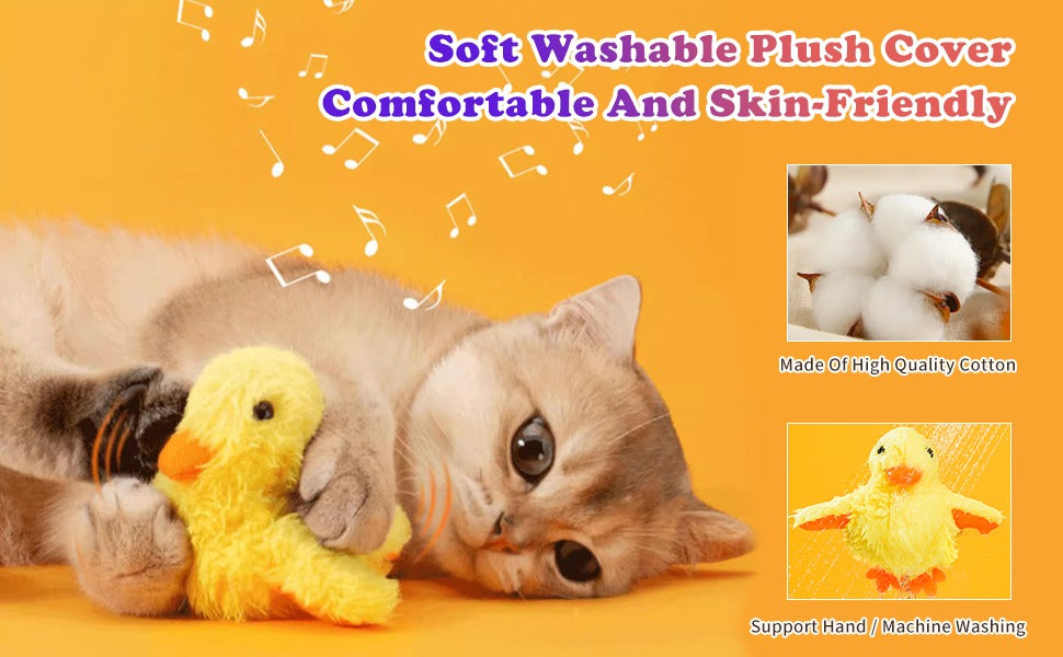 Catnip Duck Toy