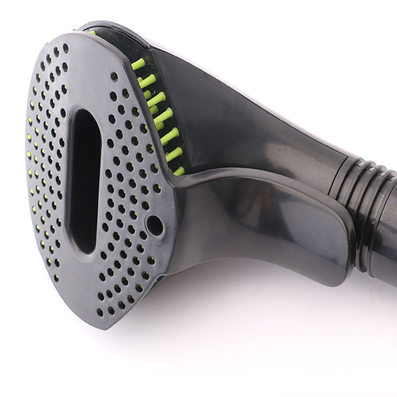 Pet Hair Brush with Soft Bristles and Attachment Head