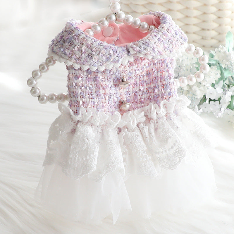 Fragrant Wind Lace Tutu Skirt for Small Dogs