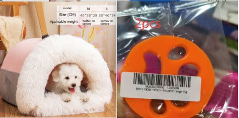 Portable Warm Pet Nest for Autumn & Winter