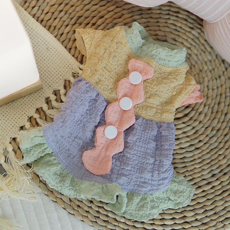 Korean Style Breathable Sunscreen Pet Dress