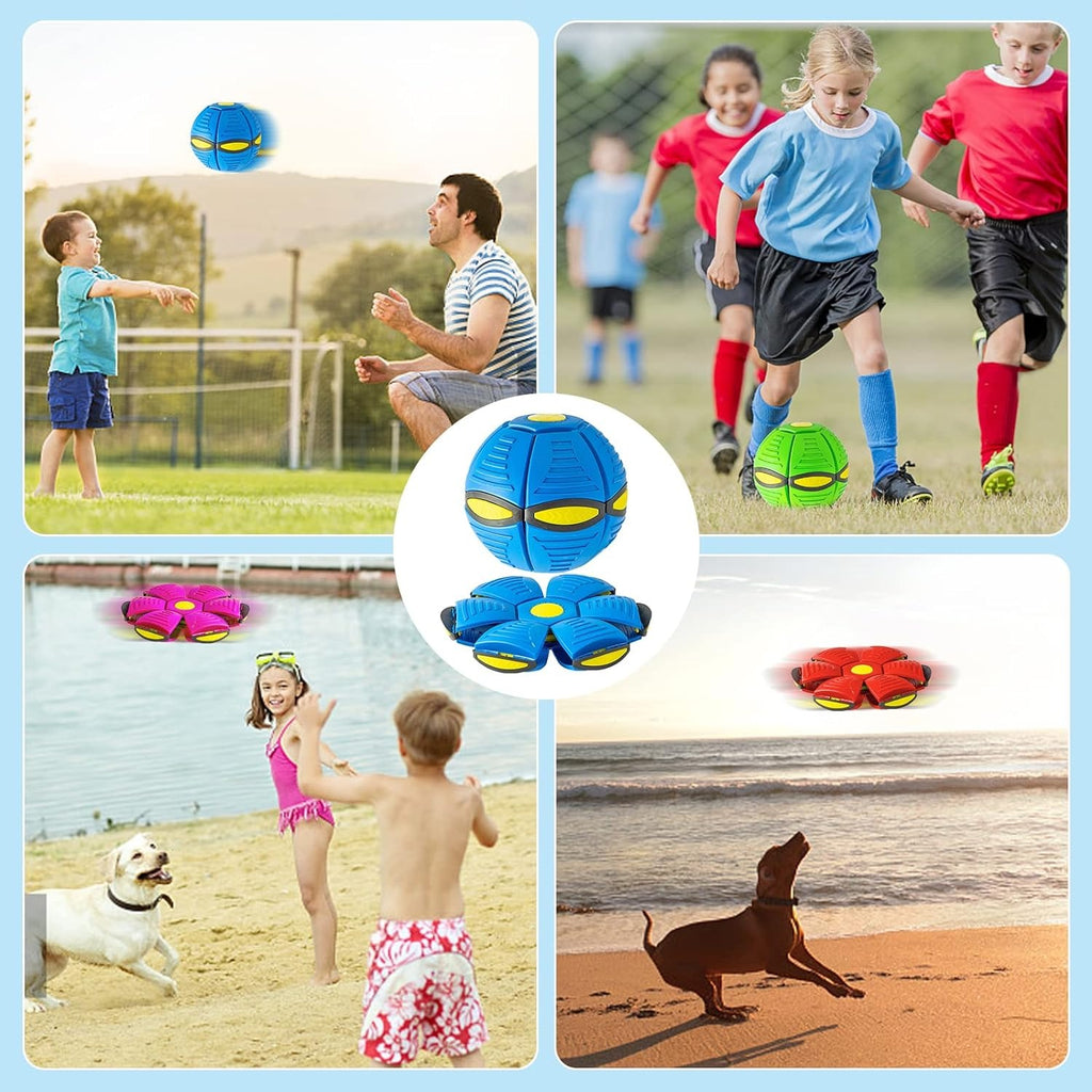 Flying Saucer Ball Pet Toy