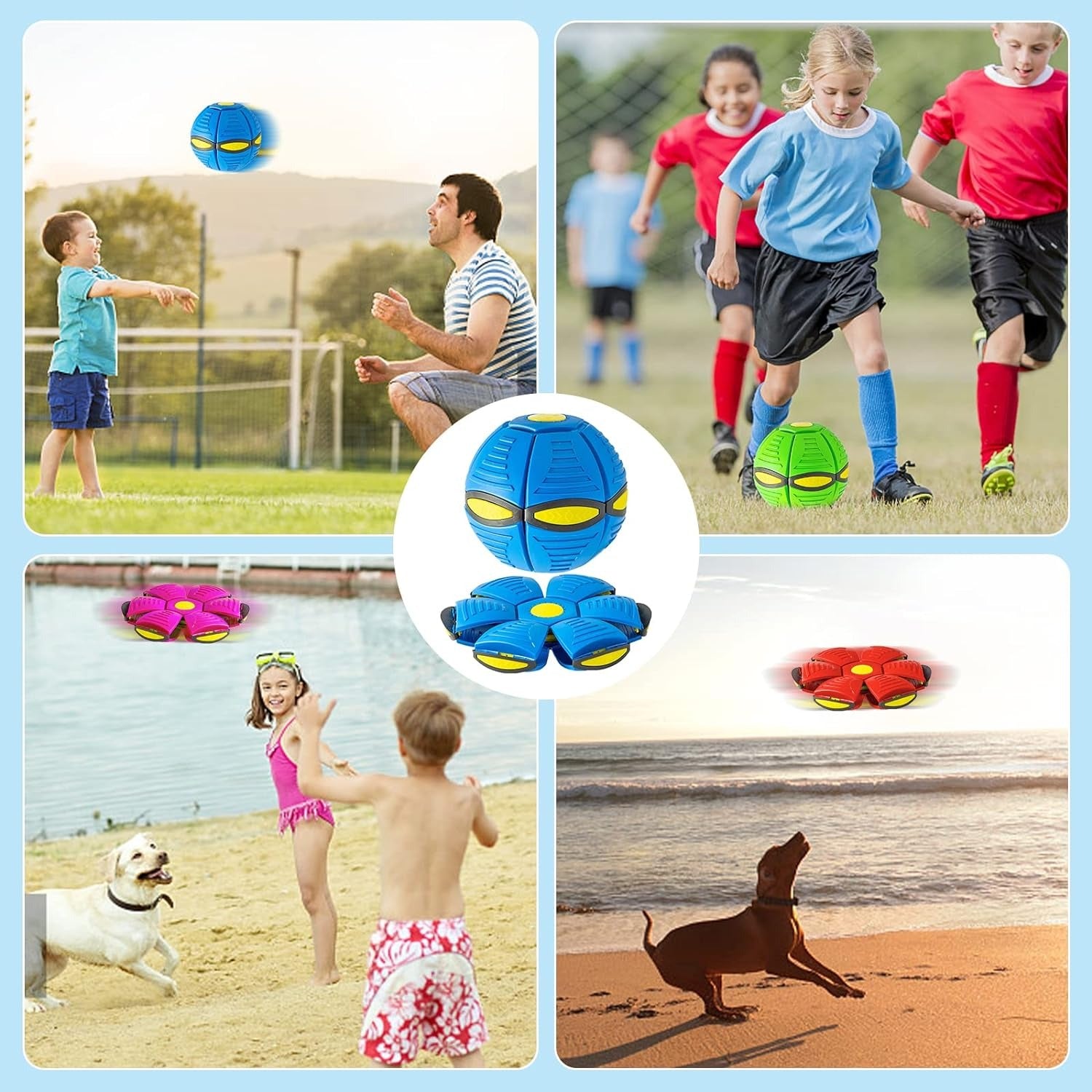 Flying Saucer Ball Pet Toy