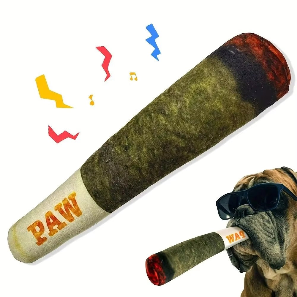 Doggy Doobie Plush Squeaky Dog Toy