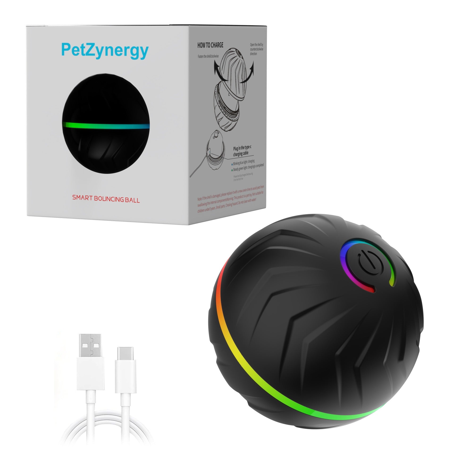 Intelligent Gravity Bouncing Dog Toy Ball