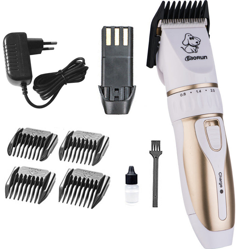 Rechargeable Pet Hair Clipper with Ceramic Blade