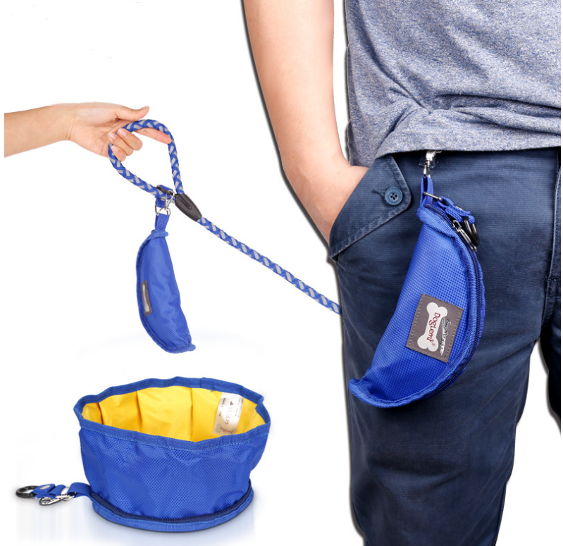 Portable Waterproof Foldable Dog Bowl for Pets