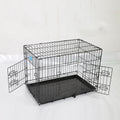 Folding Wire for Large Pet Cage - Cat & Labrador