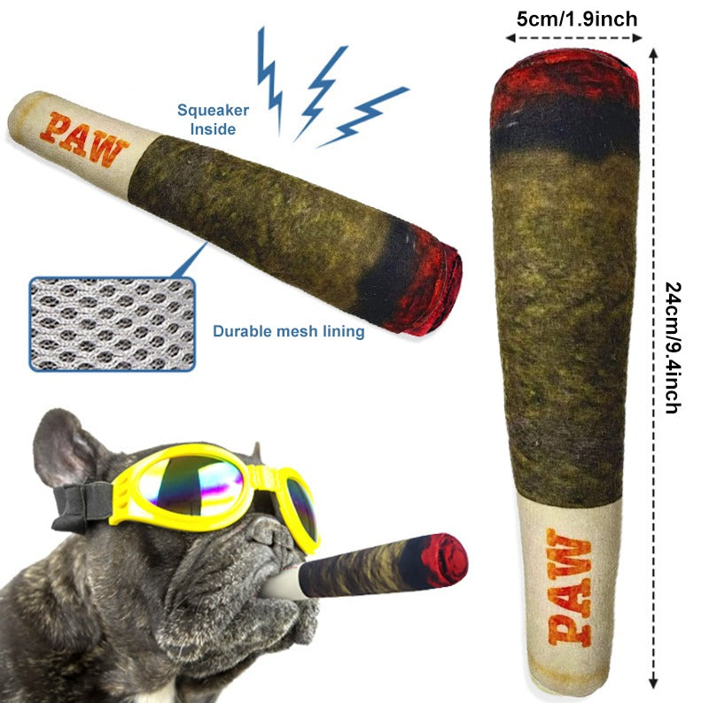 Doggy Doobie Plush Squeaky Dog Toy