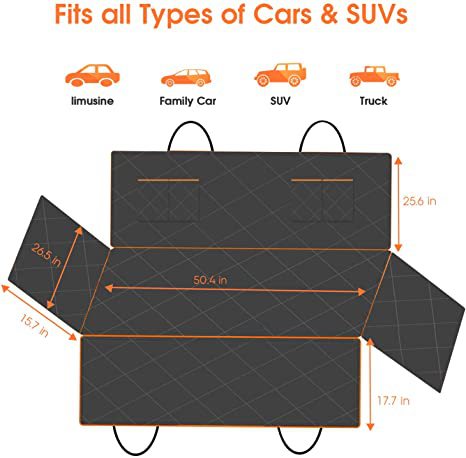 Waterproof Pet Car Seat Cover with Urine Protection