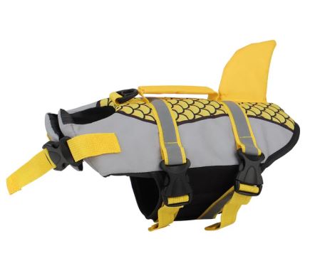 Premium Shark Fin Dog Life Jacket –