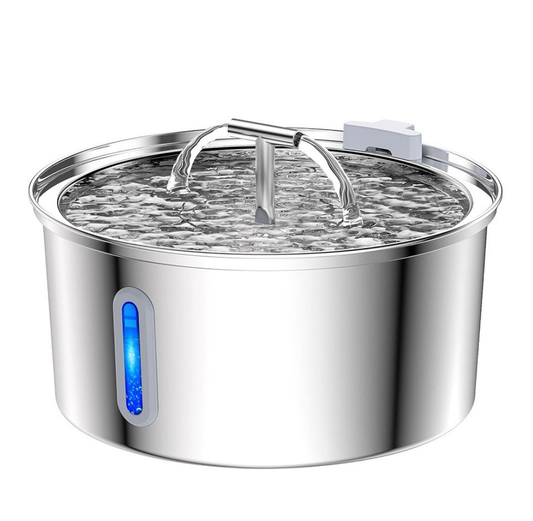 Stainless Steel Pet Water Dispenser Large Capacity