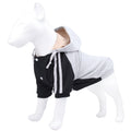 Striped Hooded Sweater for Autumn and Winter Dogs