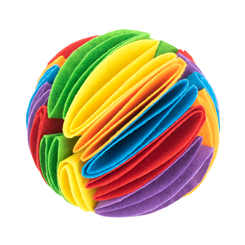 Foldable Dog Snuffle Ball for IQ Training Games