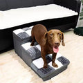Chessboard Dog Stairs with Storage
