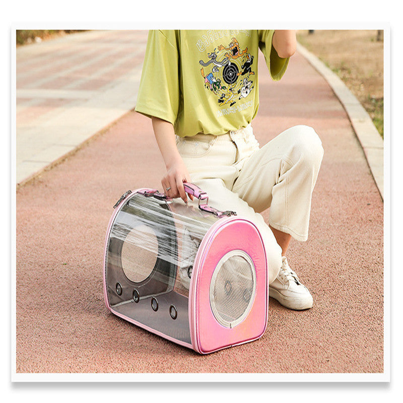 Transparent Pet Carrier Bag