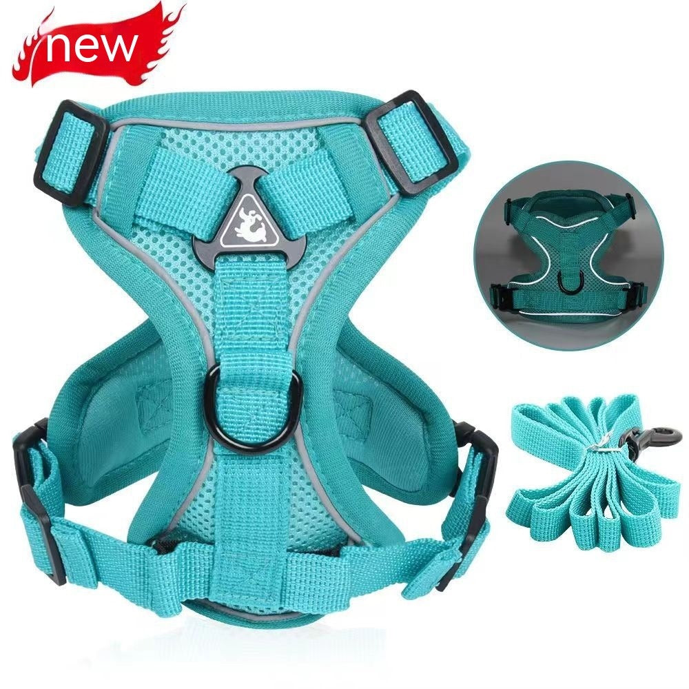 Reflective Dog Vest Harness with Leash