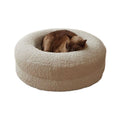 Solid Color Round Pet Bed Cat Nest