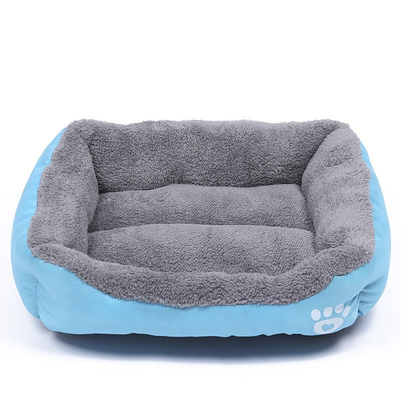Fleece-lined Pet Cushion Mat